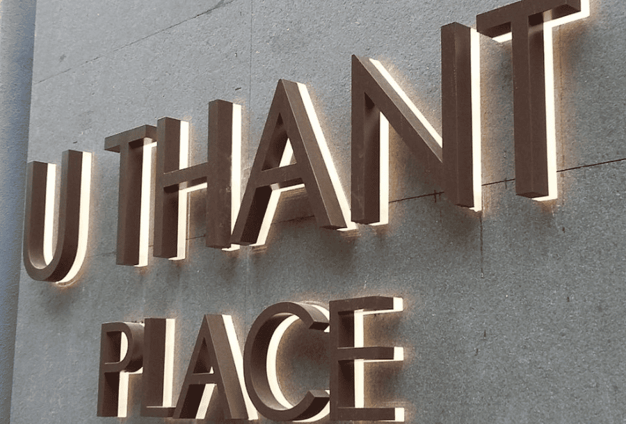 Back Light 3D Signage
