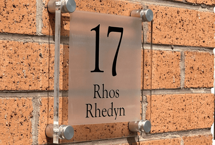 Acrylic Signage Board
